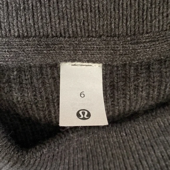 Lululemon Dark Gray Sweater - Picture 9 of 11